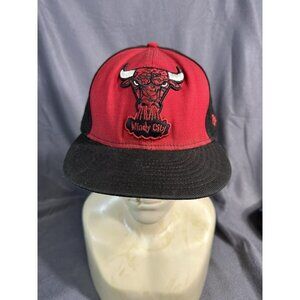 New Era 59FIFTY NBA Hardwood Classic Chicago Bulls 2Tone Fitted Hat - Size 7 5/8